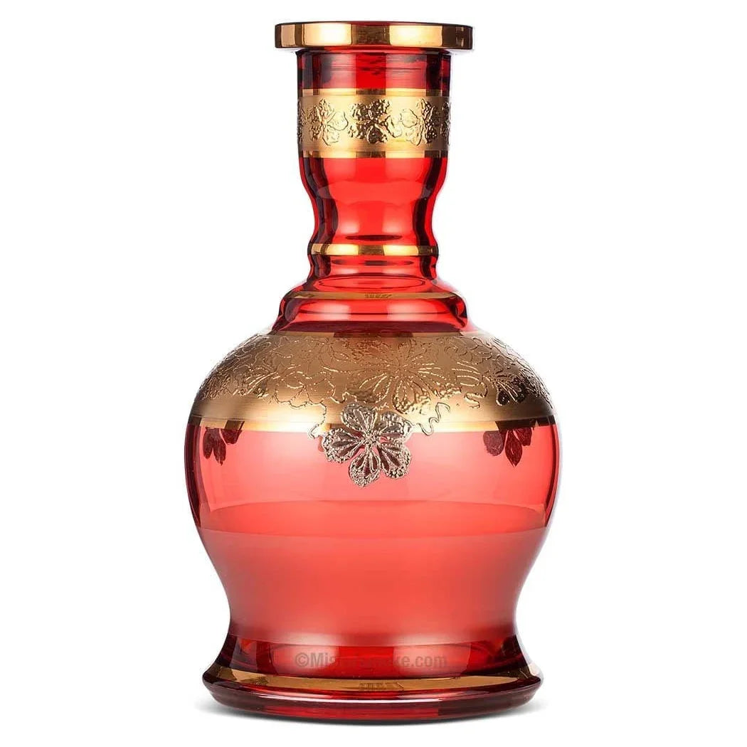 Egermann Jumbo Böhmische Kristallvase - Rubinrot