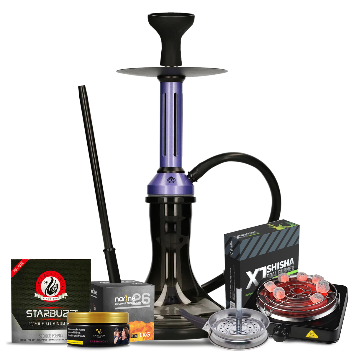 El-Badia Fusion Hookah Bundle