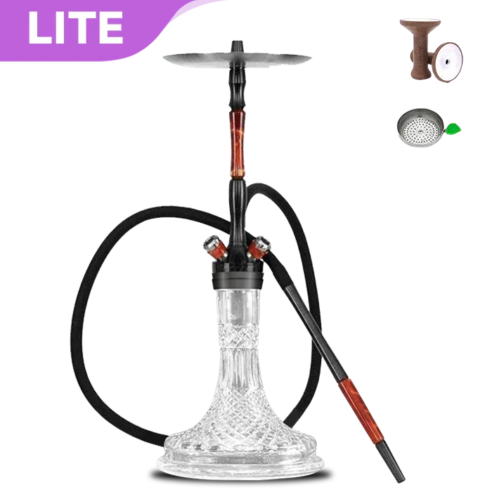 Union Hookah Fibonacci PVD-Graphit-Shisha-SET