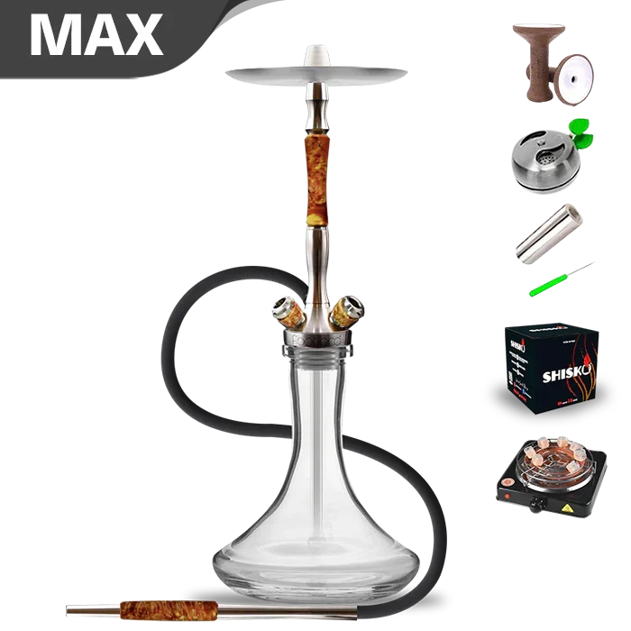 Union Hookah Fibonacci - Stabilised Wood