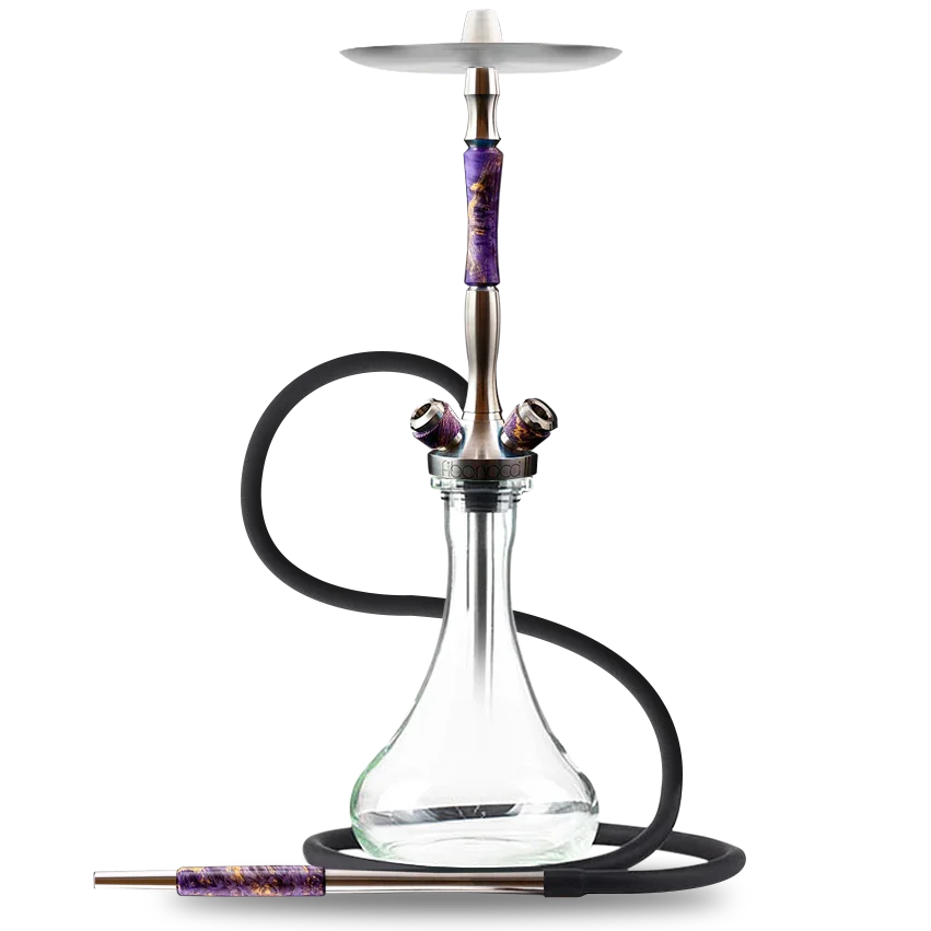 Union Hookah Fibonacci Shisha - Stabilisiertes Holz Lila
