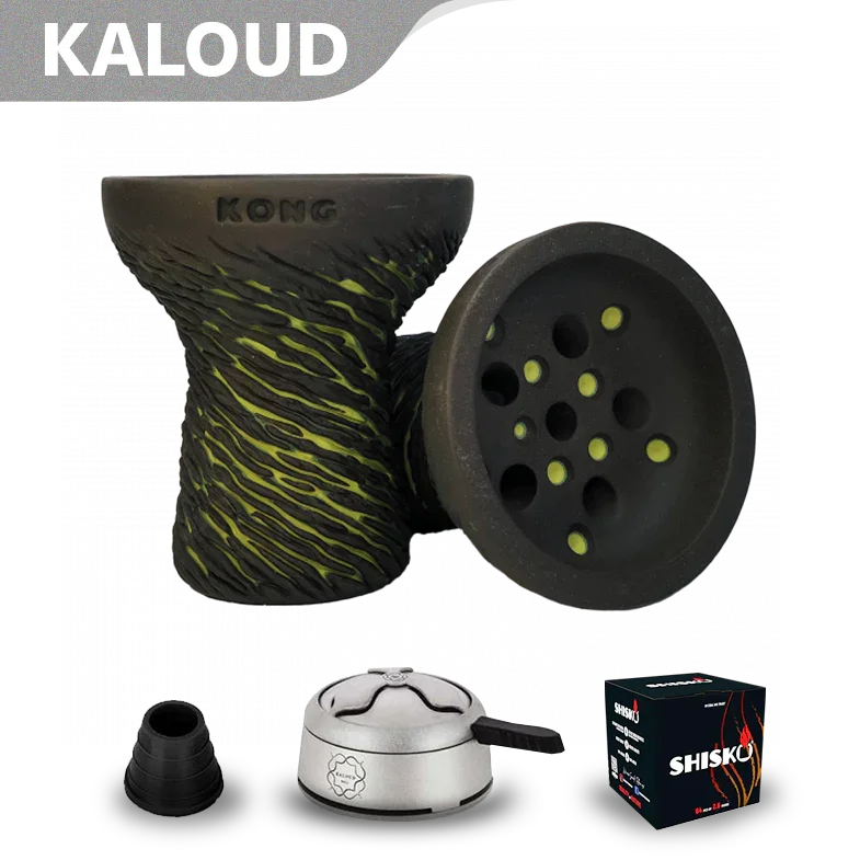 Kong Hookah Turkish Lava Bowl – Grün