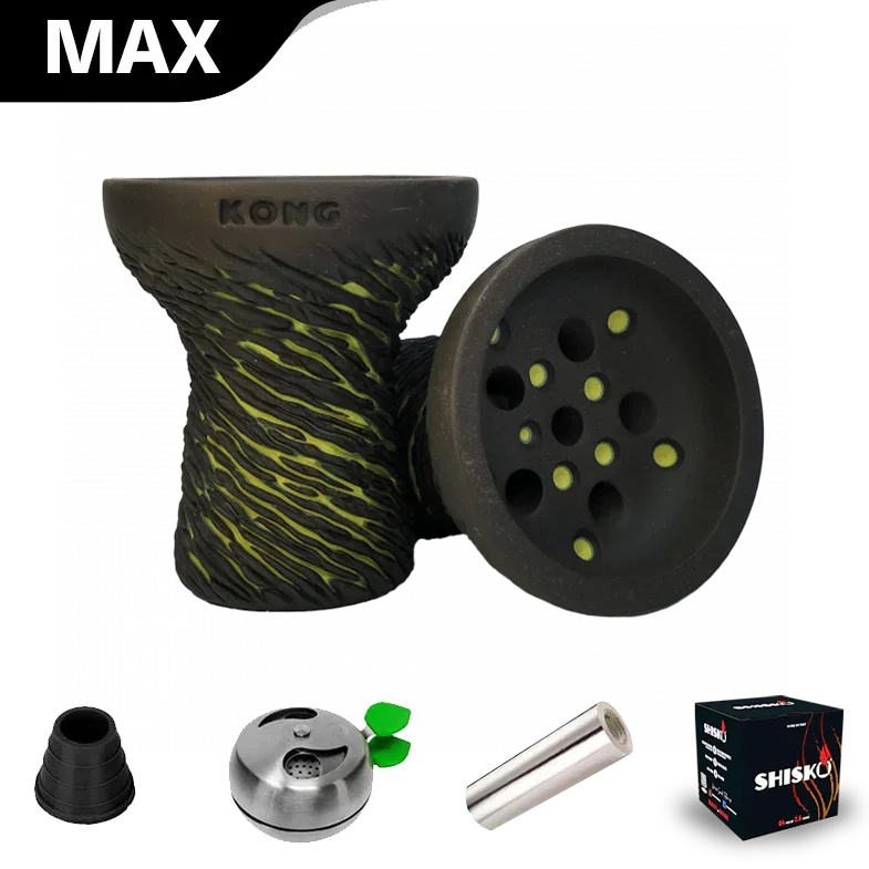 Kong Hookah Turkish Lava Bowl – Grün