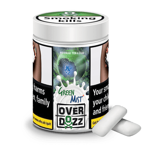 OverDozz Green Mist (Tropical Gum) Flavour