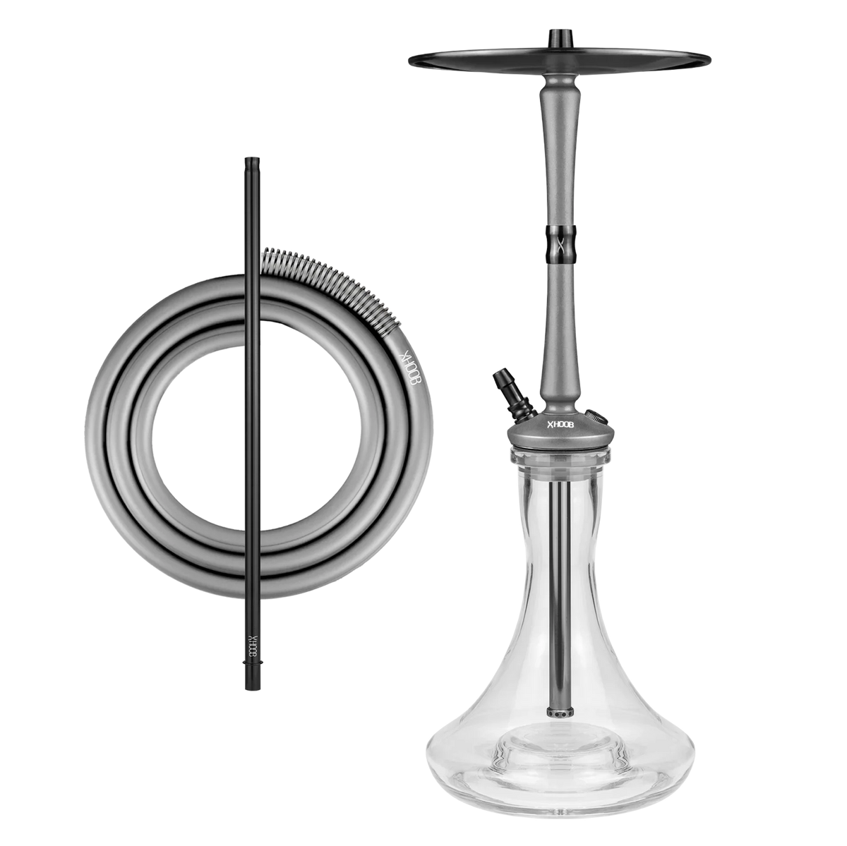 Hoob Go On A Hookah - Space Grey Black