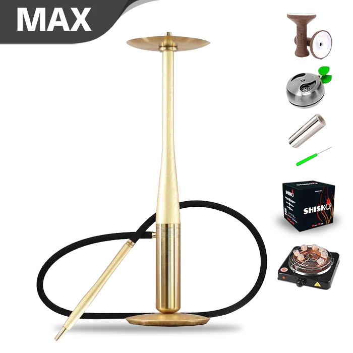 Union Hookah Argument - PVD Gold