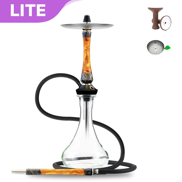 Union Hookah Sleek V2 - Hybrid Black Gold
