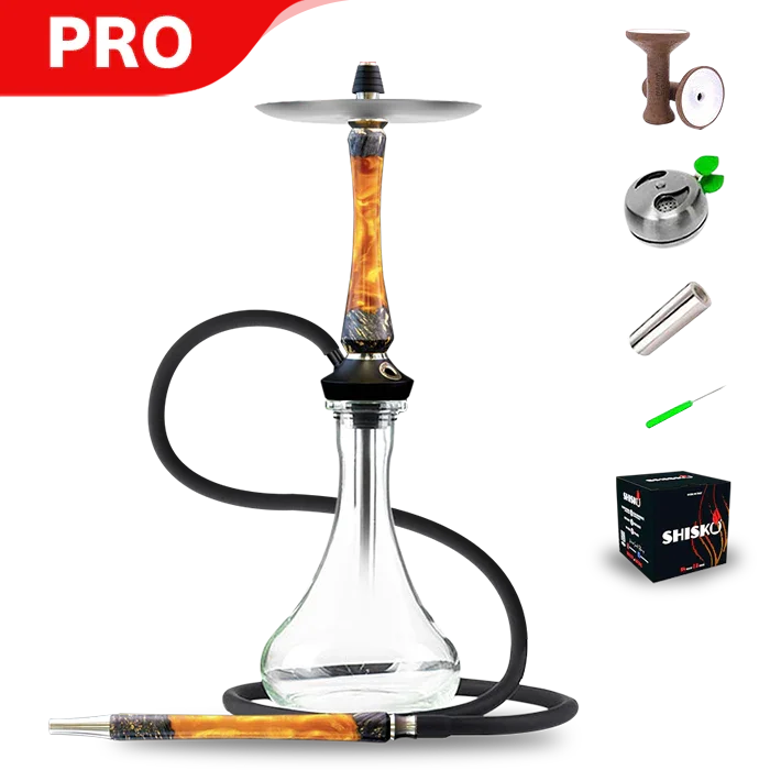 Union Hookah Sleek V2 - Hybrid Black Gold