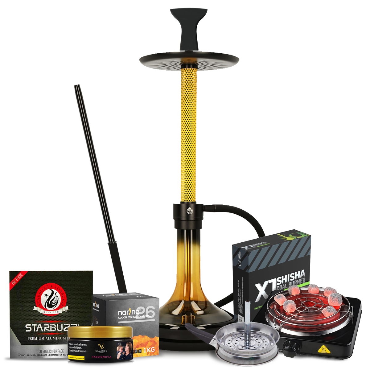 Hexium Hookah Starter Kit