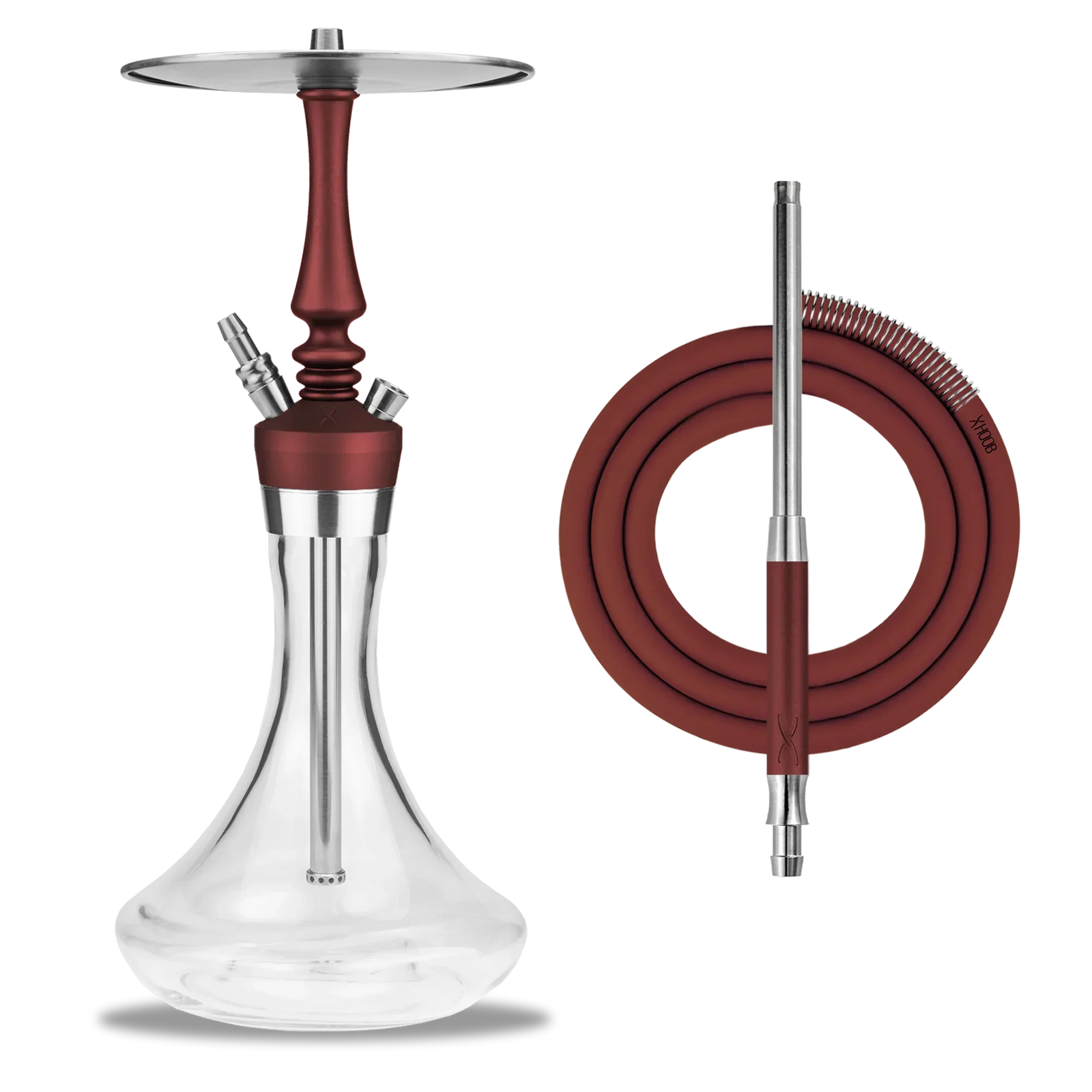 Hoob Mars Mini Pro Shisha - Weinrot