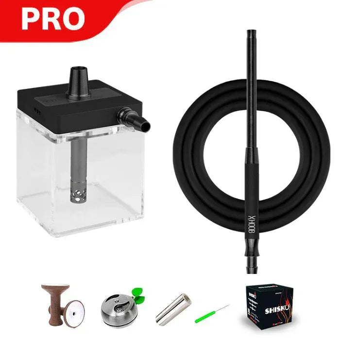 Hoob SubAtom Hookah C - Black Black