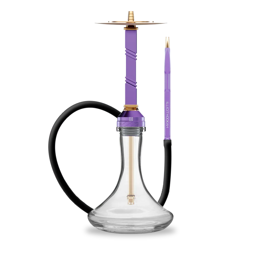 Illicit Hookah Model XI - Purple