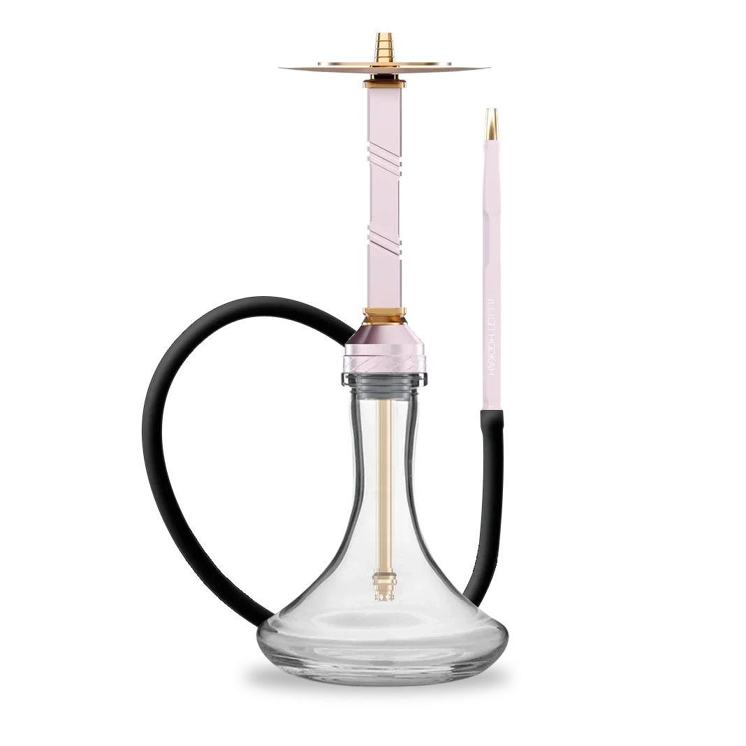 Illicit Hookah Model XI - Light Pink
