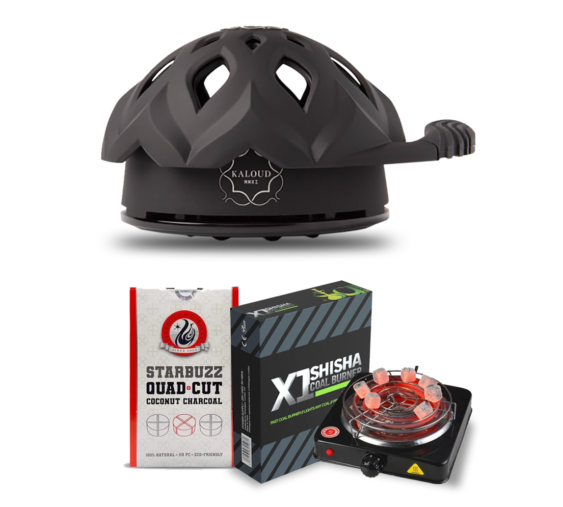 Kaloud 1+3 HMD + Quad Cut Coal + X1 Burner
