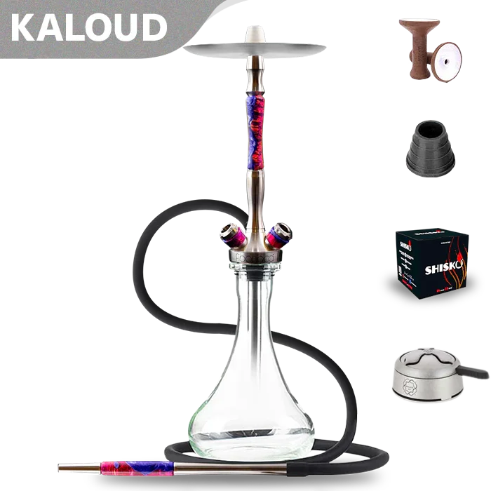 Union Hookah Fibonacci Hookah - Hybrid Pink Purple