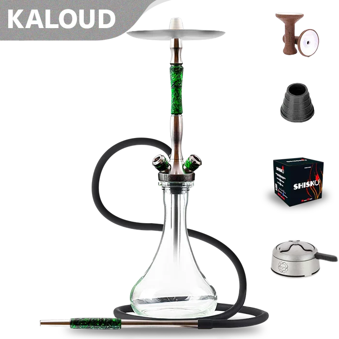 Union Hookah Fibonacci Shisha - Grün Acryl
