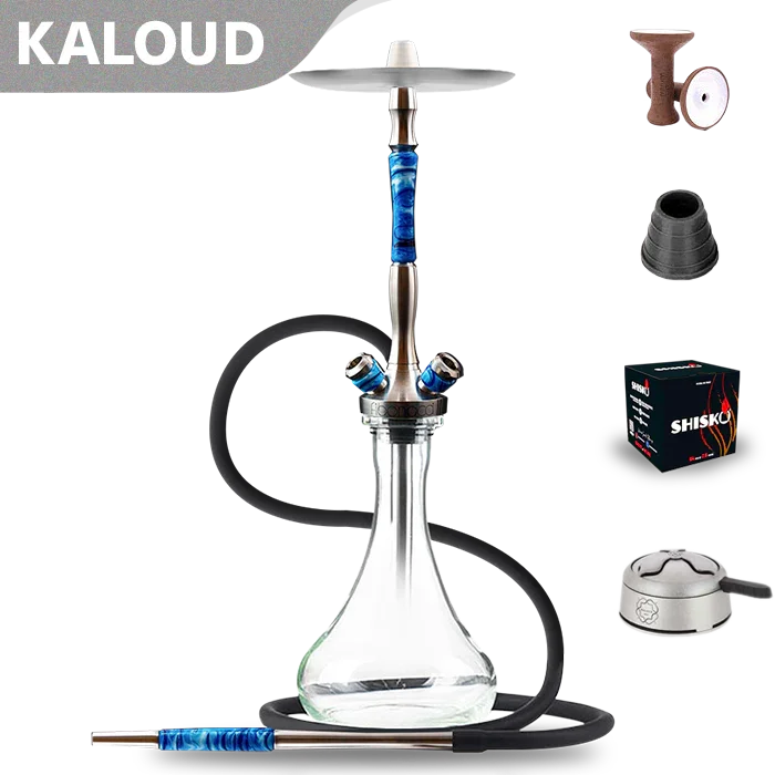 Union Hookah Fibonacci Shisha - Blaues Acryl