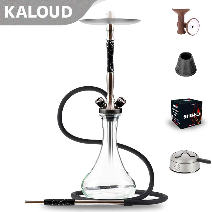 Union Hookah Fibonacci Shisha - Schwarzes Acryl
