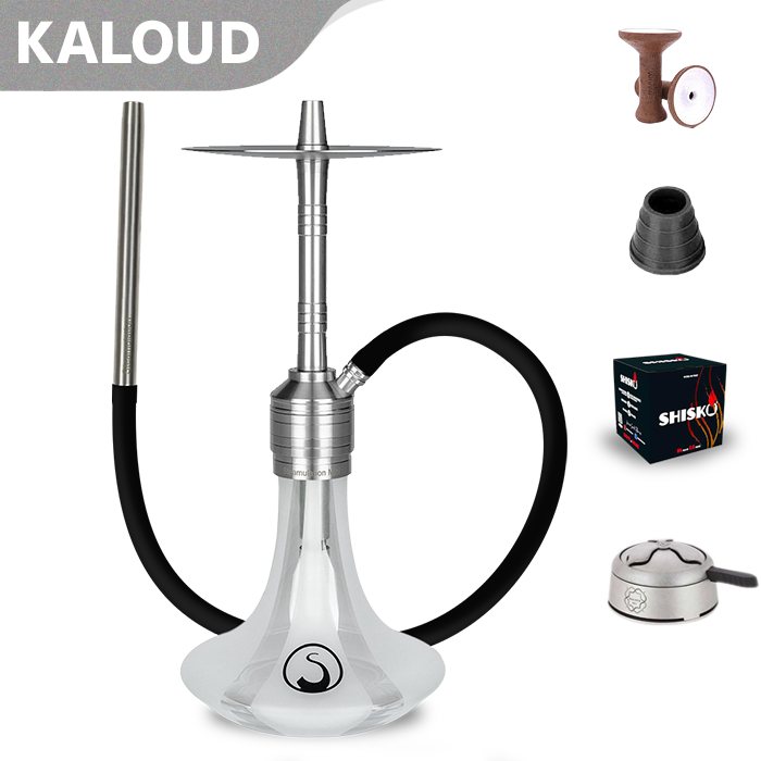 Steamulation Mini Gen. II Hookah - White Matt