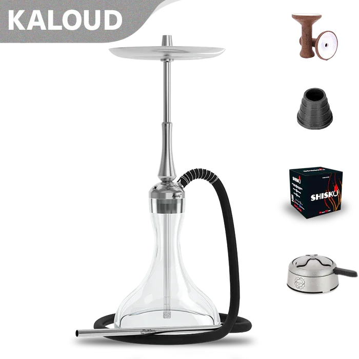 MattPear Ready S Lite ART Shisha mit Gewindebasis (Klar)