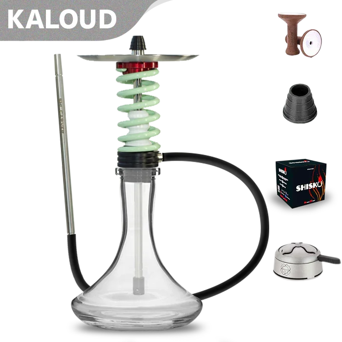 Shi Carver Static Easy Hookah - Pfefferminz