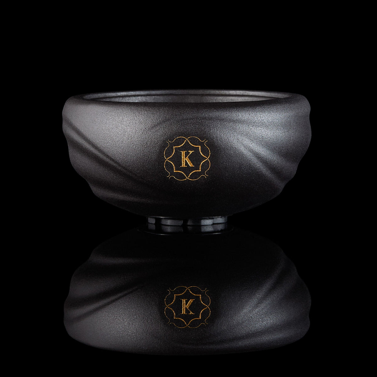 Kaloud Samsaris Kore Dao Black Clay Hookah Bowl - Short 15g