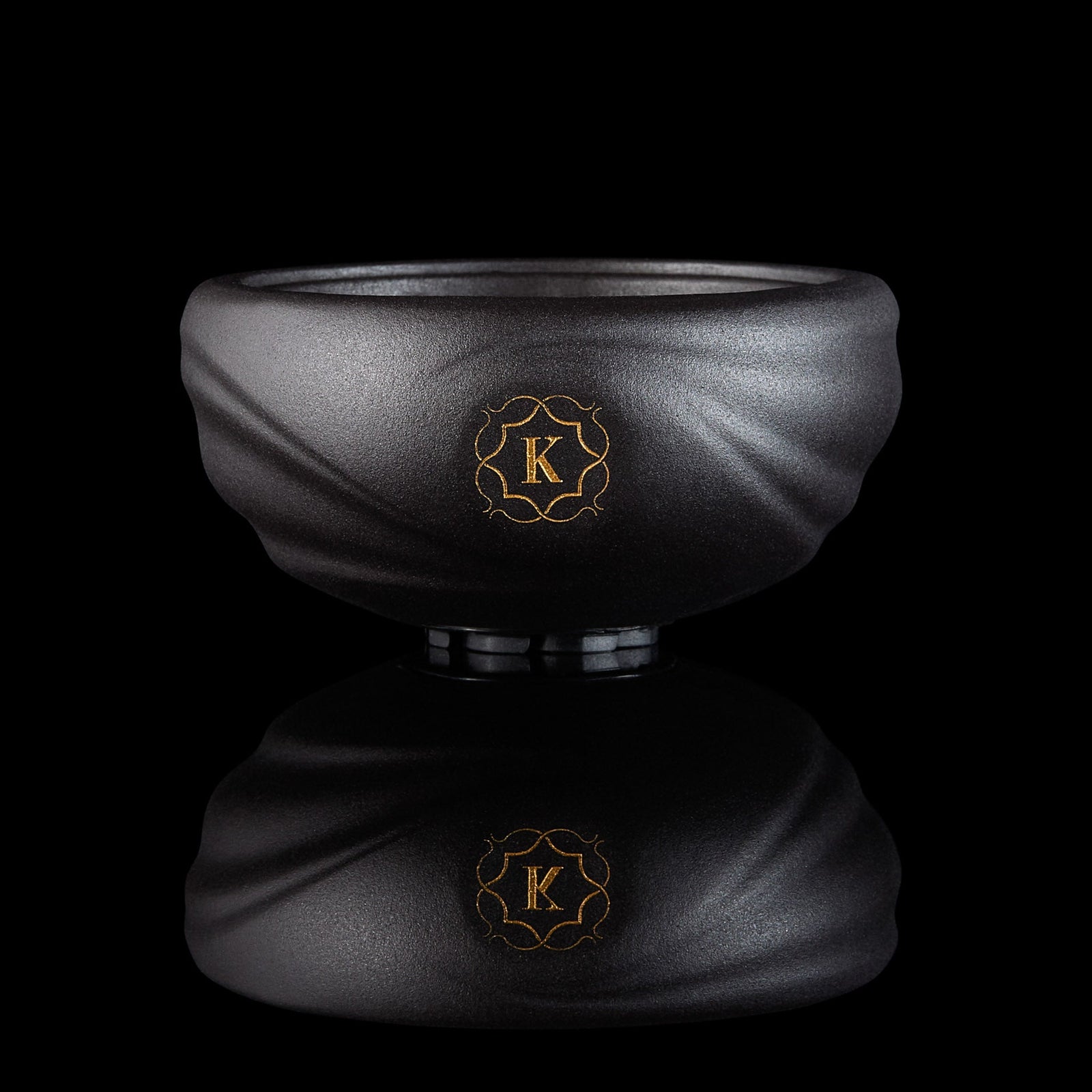 Kaloud Samsaris Kore Dao Black Clay Hookah Bowl - Short 15g
