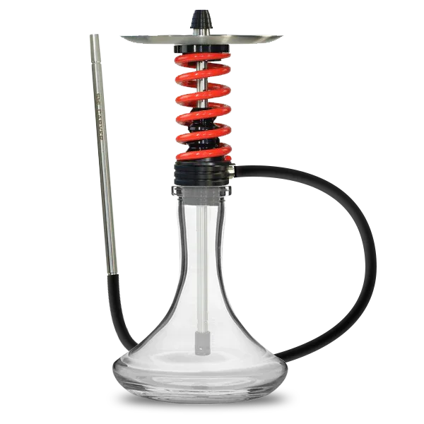 Shi Carver Static Easy Hookah - Toxic Red