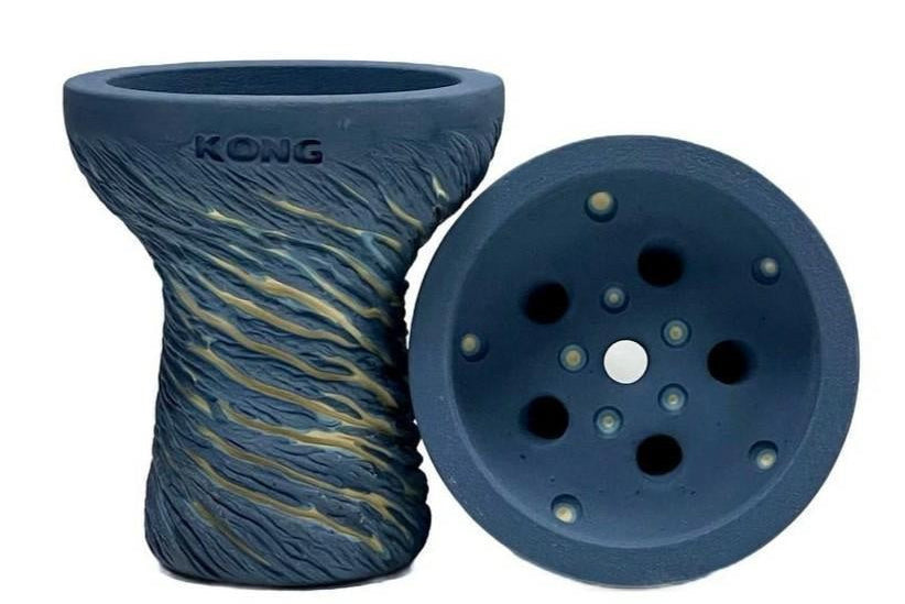 Kong Hookah Turkish Lava Bowl - Indigo
