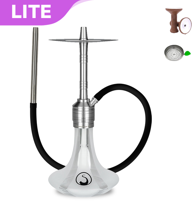 Steamulation Mini Gen. II Hookah - White Matt