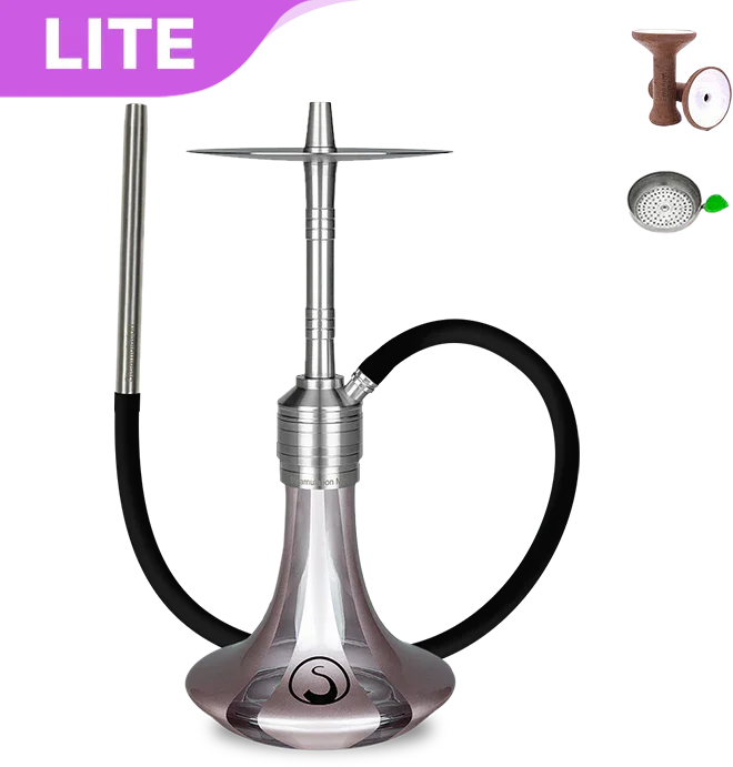 Steamulation Mini Gen. II Hookah - Rose Metalic
