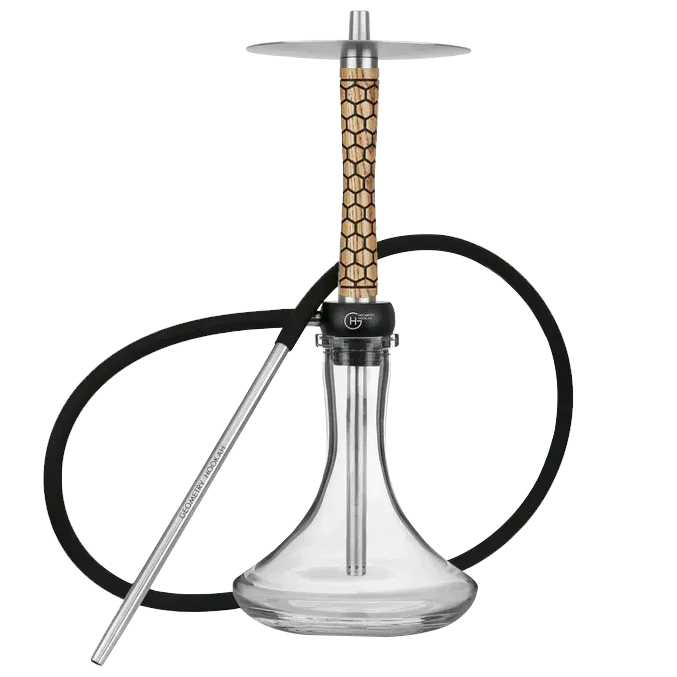 Geometry Hookah Little Bro - Honeycomb Natur
