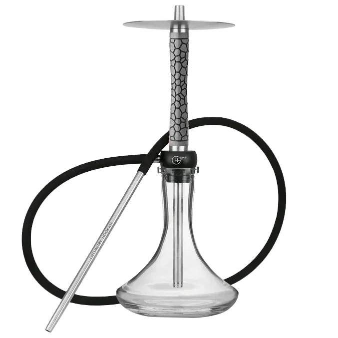 Geometry Hookah Little Bro - Stone Grey