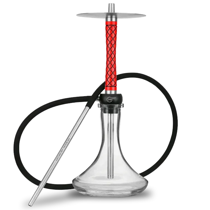 Geometry Hookah Little Bro - Rhombus Red