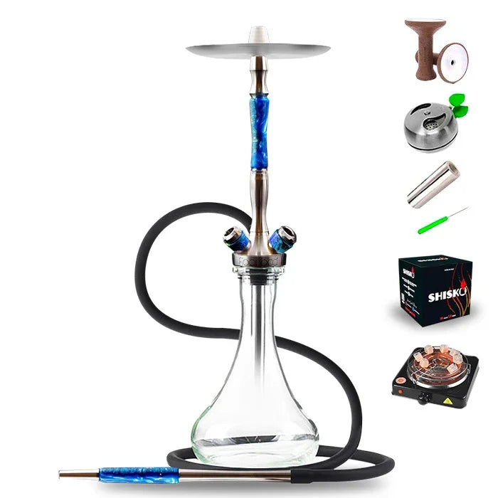 Union Hookah Fibonacci Hookah - Hybrid Blue