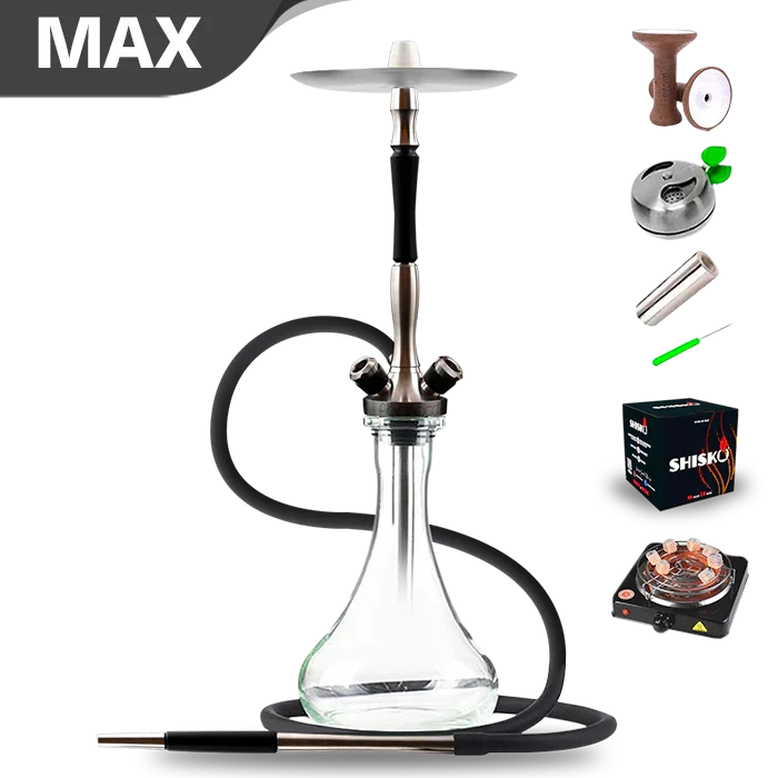 Union Hookah Fibonacci Shisha - Schwarzes Edelholz