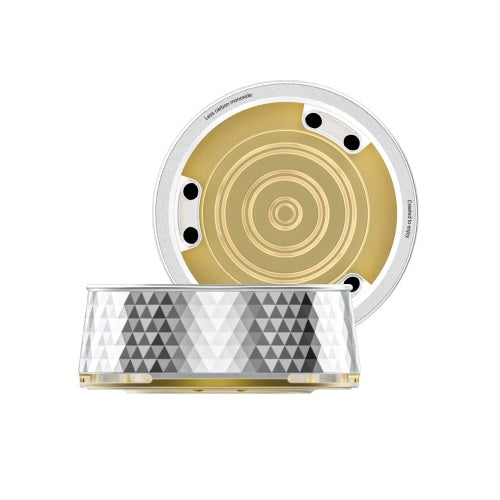 Maxx Hookah Crown Heat Management Device - Diamond Gold