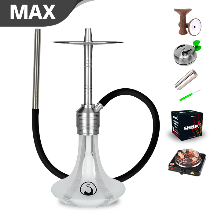 Steamulation Mini Gen. II Shisha - Weiß Matt