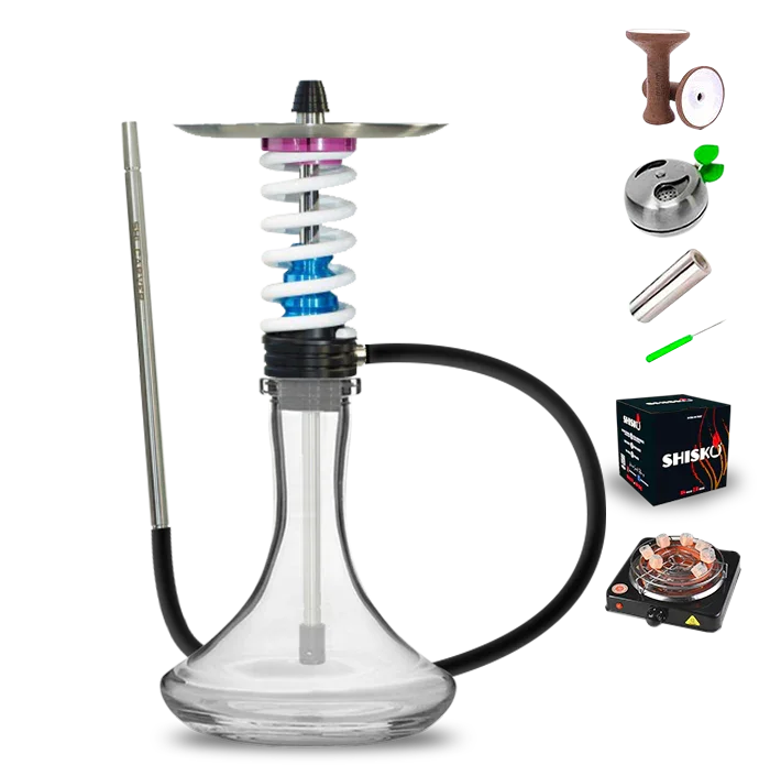 Shi Carver Static Easy Hookah - Gulf
