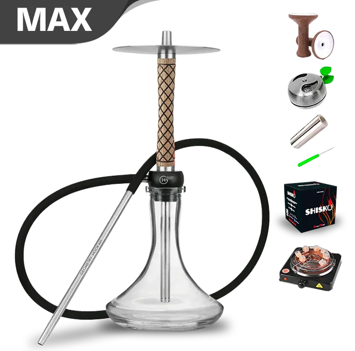 Geometry Hookah Little Bro - Rhombus Natur