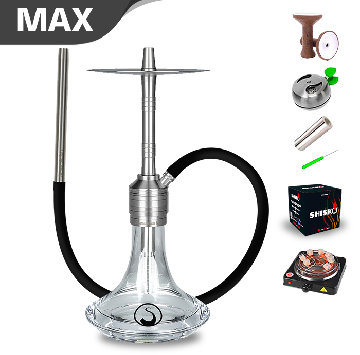 Steamulation Mini Gen. II Hookah - Clear