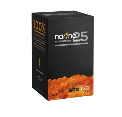 Narine 25mm Natürliche Kokosnusskohle