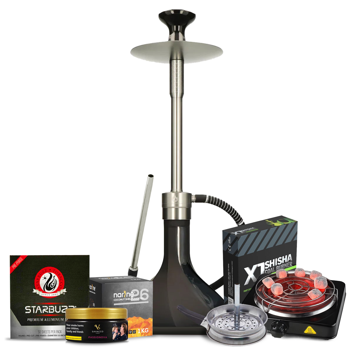 Octagon Hookah Starter Kit