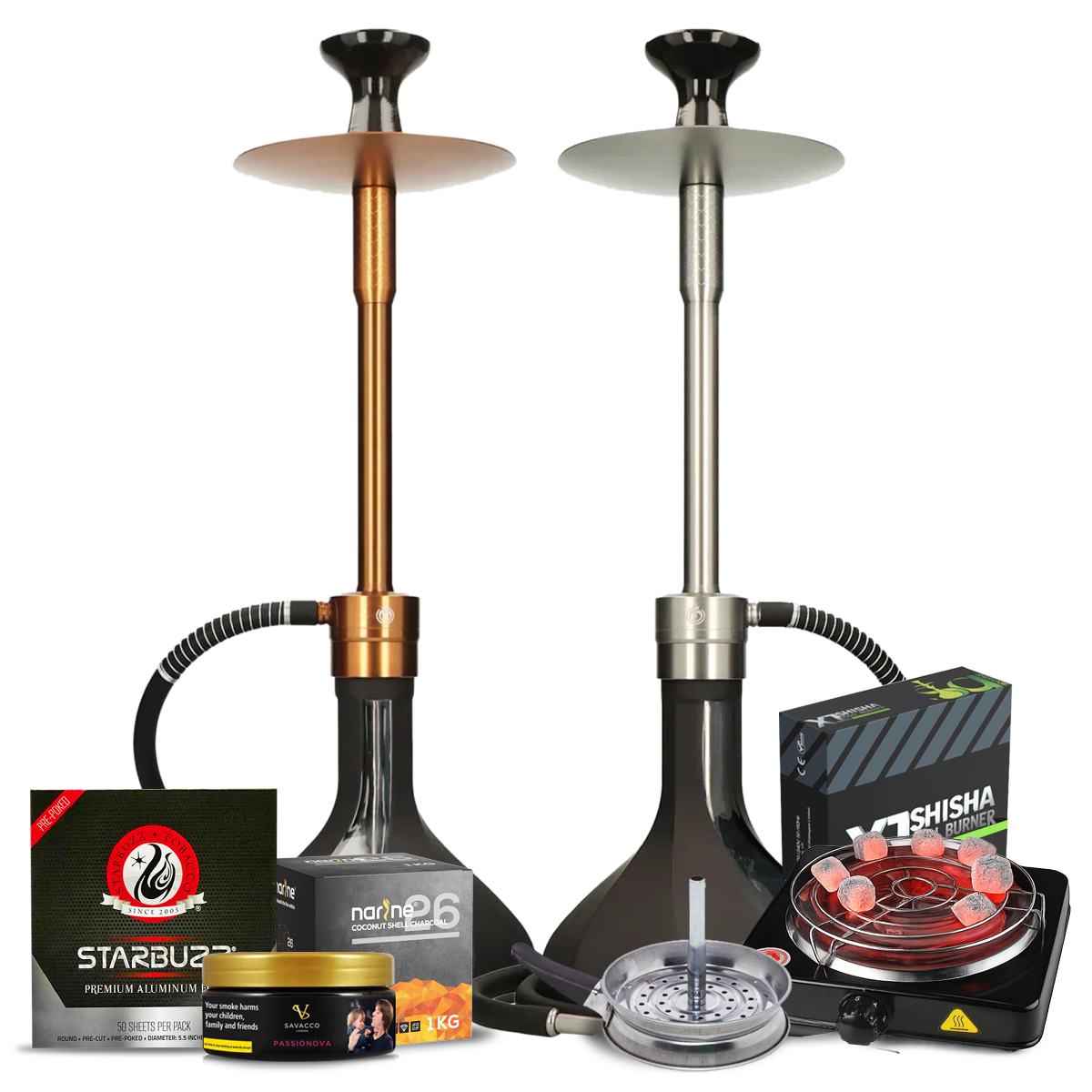 Octagon Hookah Starter Kit