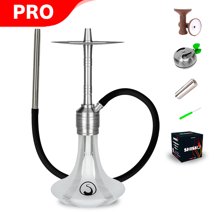 Steamulation Mini Gen. II Hookah - White Matt