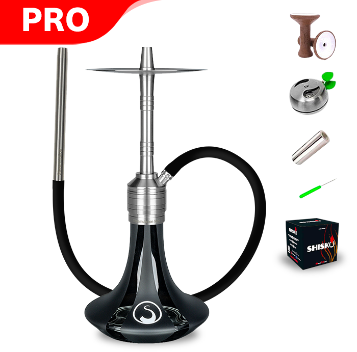 Steamulation Mini Gen. II Hookah - Black Matt