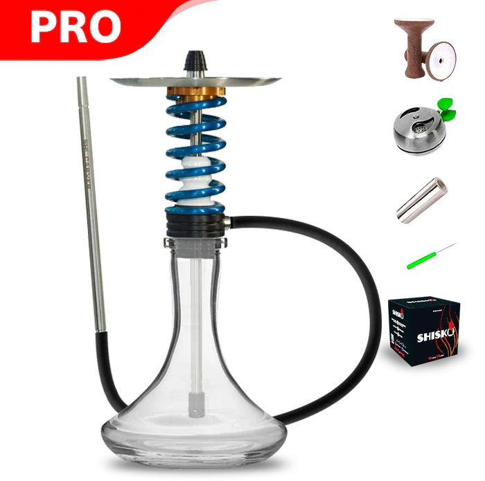 Shi Carver Static Easy Hookah - Milky Way