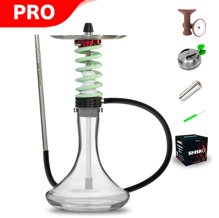 Shi Carver Static Easy Hookah - Pfefferminz
