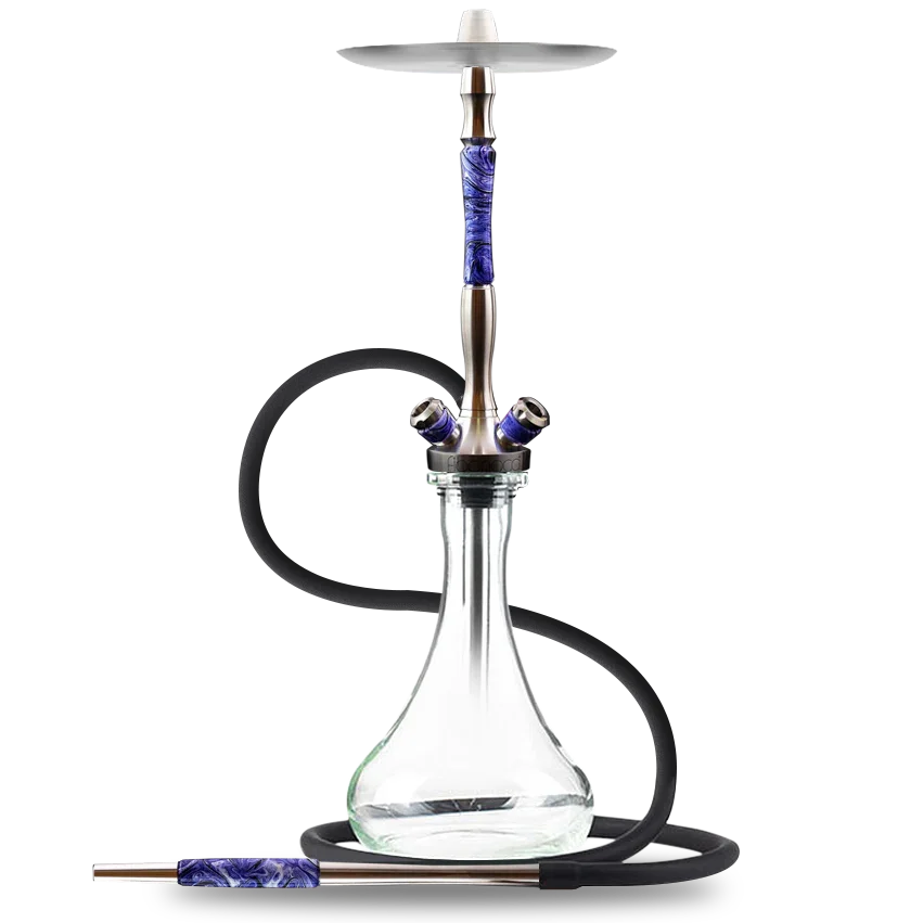 Union Hookah Fibonacci Hookah - Purple Acrylic