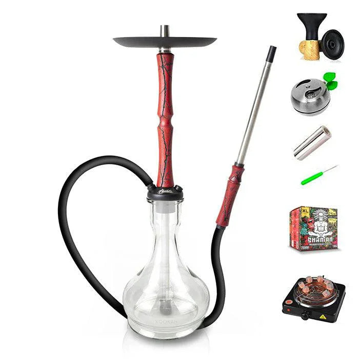 Pushka Shisha Set - Armageddon (Blut)